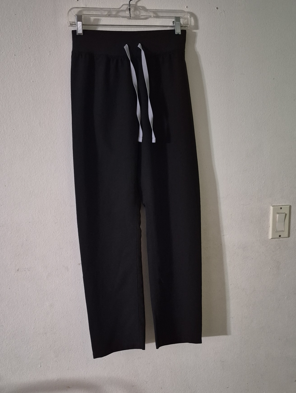Figs  Technical Collection Women's Black Drawstring Pants - Casual Comfort